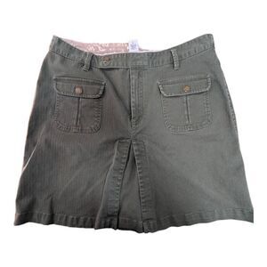 Bob Timberlake Women's Skirt 12 Green with Pockets